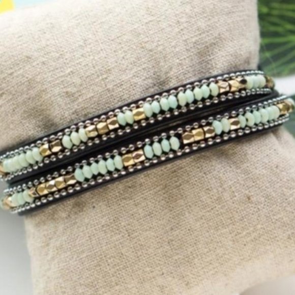 Stella & Dot Sierra Double Wrap Bracelet - Picture 2 of 3